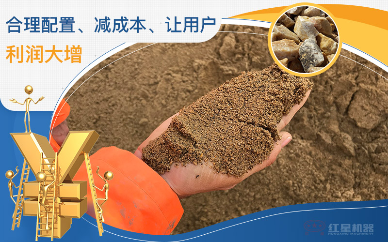 建筑用砂配置的機(jī)制沙石設(shè)備一套多少錢，附現(xiàn)場(chǎng)案例視頻